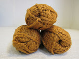 Lion Brand Yarn Natures Choice Organic Cotton Yarn Spice 3 Skeins 150 Yards Each -- New