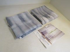 Linentalks Curtains Faux Lined Rod Pocket Printed Sheer Panels 52in x 95in Maya -- New