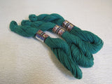 Lana Knits Hemp For Knitting Fingering Weight Yarn Green 3 Skeins 165 Yards Each -- New