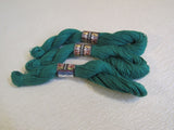 Lana Knits Hemp For Knitting Fingering Weight Yarn Green 3 Skeins 165 Yards Each -- New