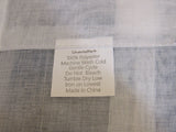 Linentalks Curtains Faux Lined Rod Pocket Printed Sheer Panels 52in x 95in Maya -- New