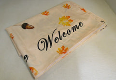 Designer Table Cloth Thanksgiving 120in x 60in Fall Themed -- New