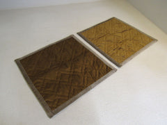 Hoamaijia Furniture Arm Sofa Arm Protectors Set of 2 Brown Polyester -- New