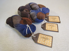 Araucania Yarns Hand Dyed Lauca Yarn Multicolored 3 Skeins 181.8 Yards Each -- New