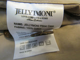 Jellymoni Home Collection Full Duvet Cover with Pillow Cases 80in x 90in Khaki -- New