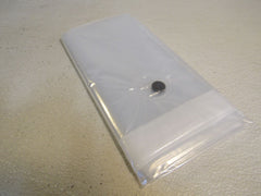 Designer Magnet Shower Curtain Liner 76in L x 50in W Clear 100% PEVA -- New