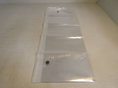 Designer Magnet Shower Curtain Liner 76in L x 50in W Clear 100% PEVA -- New