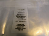Designer Magnet Shower Curtain Liner 76in L x 50in W Clear 100% PEVA -- New