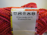 Cotton Licious Sweater Kits Yarn Sunset/Fern 7 Skeins 84 Yards Each -- New