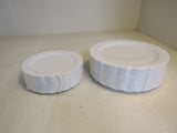 Blissful Dining Classic Collection 100 Pieces Plastic Plates Set White -- New