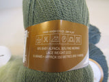 Elann Collection Yarn Kit Baby Lace Merino Super Kydd Baby Silk Green -- New