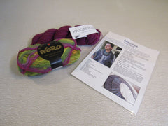Noro/Madelinetosh Yarn Kit Fingering Weight Sock 2 Skeins 879 Yards Total -- New