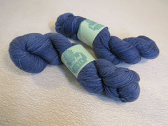 Succulent Fiber Worsted Weight Yarn River Ash 2 Skeins 200 Yards Each Blue -- New
