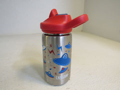 Camelbak Kids 14-oz Bottle Cup Alien Theme UFO Metal Stainless -- Used