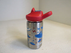 Camelbak Kids 14-oz Bottle Cup Alien Theme UFO Metal Stainless -- Used