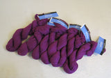 Berroco Maya Yarn Wine 6 Skeins 137 Yards Each 85% Pima Cotton 15% Baby Alpaca -- New