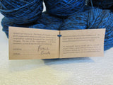 Manos Del Uruguay Clasica Naturals Hand Spun Kettle Dyed Yarn Charcoal/Blue -- New