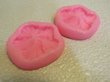 Designer Flower Molds Lot of 2 2in x 2in Pink Rubber -- New