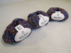 Universal Yarn Spice Berry Yarn 3 Balls 92 Yards Each Multicolored -- New