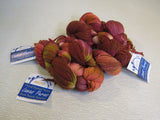 Lanas Puras Melosa Hand Painted Yarn Desert Bloom 4 Skeins 215 Yards Each -- New