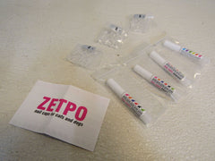 Zetpo Nail Caps for Cats and Dogs Clear Small -- New