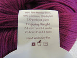 Knit Picks Capretta Yarn Fairy Tail 5 Balls 230 Yards Each Magenta -- New