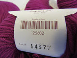 Knit Picks Capretta Yarn Fairy Tail 5 Balls 230 Yards Each Magenta -- New