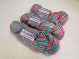 Artesano Humming Bird Yarn Multicolored 3 Skeins 327 Yards Each 100% Pure Alpaca -- New