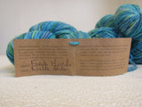 Manos Del Uruguay Clasica Handspun Kettle Dyed Yarn Green/Blue Pure Wool -- New