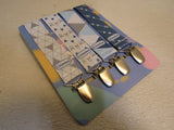 Liname Pacifer Clips Lot of 4 Multicolored 10-in Tested For Saftey -- New