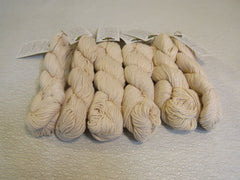 Ecobutterfly Organics Pakucho Worsted Yarn Vanilla Cream 6 Skeins 88 Yards Each -- New