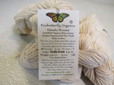Ecobutterfly Organics Pakucho Worsted Yarn Vanilla Cream 6 Skeins 88 Yards Each -- New