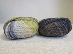 Classic Elite Yarns Liberty Wool Light Yarn Kit 2 Balls 200 Yards Each -- New