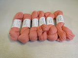 Big Bad Wool Weepaca Yarn Coral 6 Skeins 95 Yards Each -- New