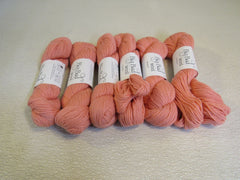 Big Bad Wool Weepaca Yarn Coral 6 Skeins 95 Yards Each -- New