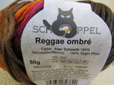 Schoppel Wolle Reggae Ombre Yarn Ombre 2 Balls 109 Yards Each -- New
