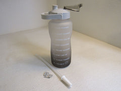 Standard Water Bottle 64-oz 2000-ml Gray -- Used