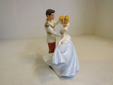 Walt Disney Cinderella & Prince Charming Figurine Classics Collection Porcelain -- Used
