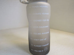 Standard Water Bottle 64-oz 2000-ml Gray -- Used