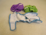 Pet Magasin Reusable Female Dog Diapers/Panties Lot of 3 Velcro Adjustable -- Used