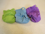 Pet Magasin Reusable Female Dog Diapers/Panties Lot of 3 Velcro Adjustable -- Used