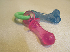 Standard Dog Toy Teethers Set of 2 -- New