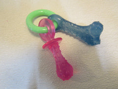 Standard Dog Toy Teethers Set of 2 -- New