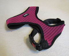 Haapaw Pet Harness Collar Small Pink/Black -- New