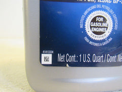 Pronto Supreme Motor Oil SAE 5W-20 Full Synthetic 1-qt 946-ml 512DPR -- New