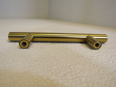 Goldenwarm Cabinet Drawer Pull Handle Brushed Brass 3-in Center to Center -- New