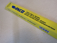 Anco Wide Wiper Refills 2 Pieces 21-in Dura Klear Rubber Compound W-21R -- New
