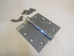 Orca Hardware 4 Hole Door Hinge 4-1/2-in Brushed Nickel Heavy Duty -- New