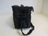 Insmeer Soft Pack Cooler Bag 10.5in x 7.5in x 11in Black/Silver Canvas -- Used