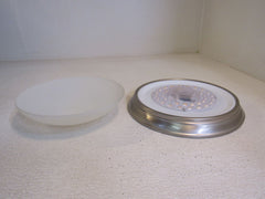 Hampton Bay Clifton 11-in LED Color Changing Flush Mount HUI8011L-5/BN -- New